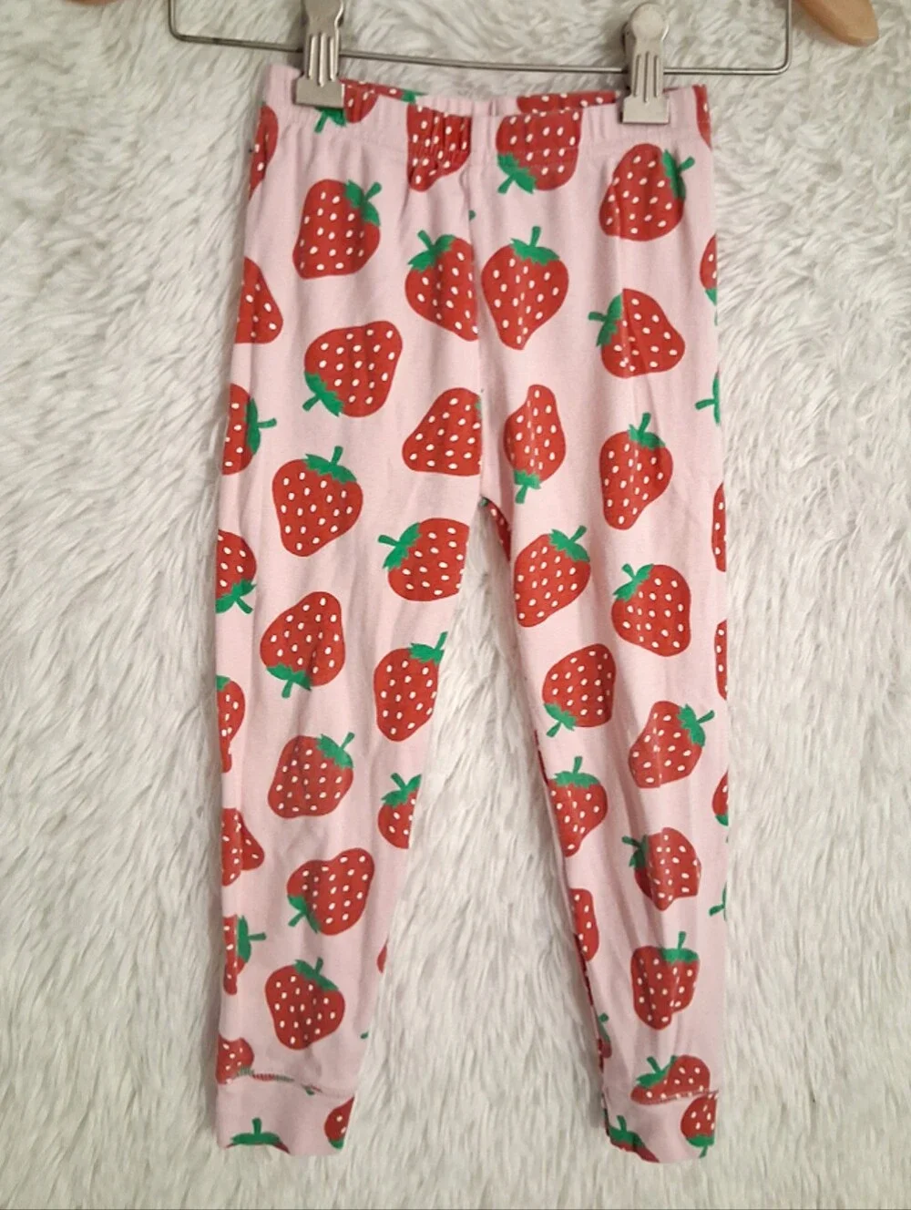 Carters Strawberry Pants Size 4